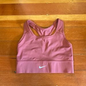 Nike Women’s Longline Sports Bra in Terra Cotta Size S